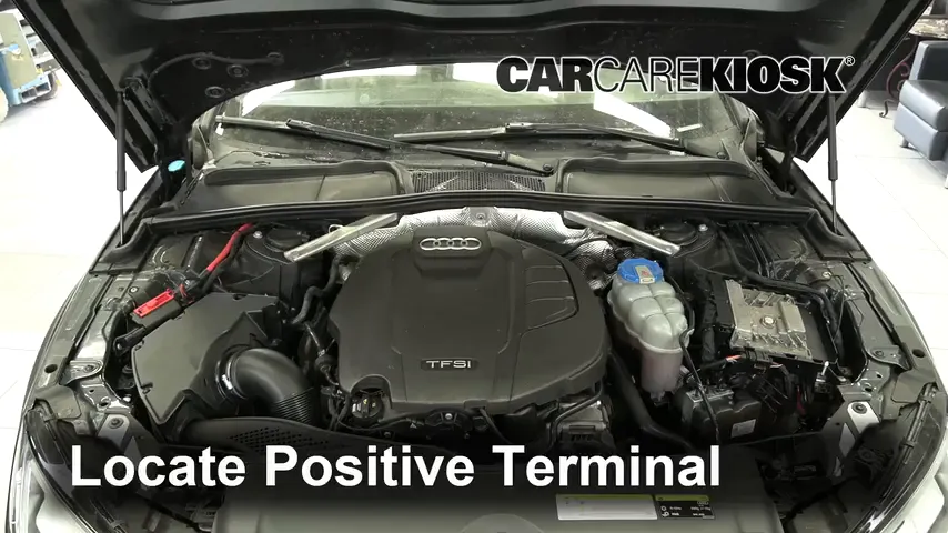 2017 Audi A4 allroad Premium Plus 2.0L 4 Cyl. Turbo Battery Jumpstart